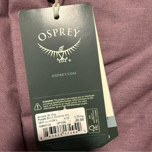 Osprey-Arcane XL daypack